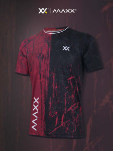 Maxx Badminton T-Shirt Quick Dry Half Sleeve Mens Womens Competition Training Uniform Sportswear Fitness Fans Supplies