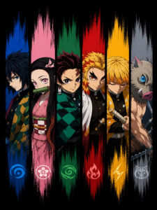 Bandai | Oil Painting Anime Warrior Characters By Numbers Modern Wall Decor for Living Room Bedroom Perfect Gift No Frame
