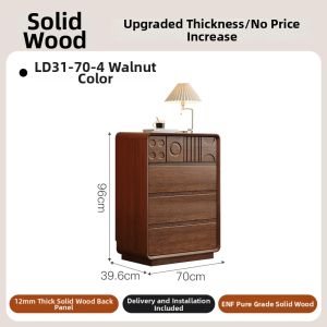 QUYUAN | Retro Storage Chest 9 Drawers