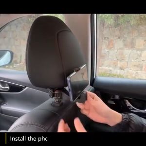 【SKIT SG】2 Pack Car Back  Seat Hooks Phone Holder Universal Multifunctional Car Vehicle Back Seat headrest Mobile Phone Holder Hanger Mount Holder Hook for Holding Phones and Hanging Bag Purse Cloth Grocery