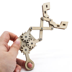 Hydraulic Mechanical Arm Science Experiment Student Handwork DIY Craft Technology Small Production Star River Bank Toy