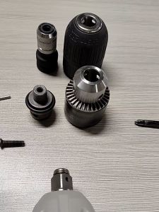 JIANTAI Drill Chuck Adapter 10mm 13mm Impact Adaptor 1/2 "Square Drive Metal Precise Drill Chuck Converter