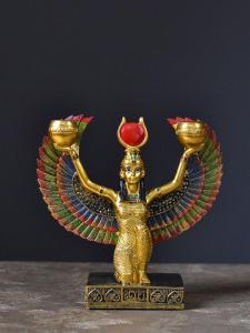 Egyptian God Isis Goddess Study Cabinet Decoration Egyptian Eye Decoration Opening Gift Earth Patron Saint