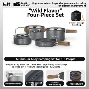 TAKU MURANO | Multifunctional Camping Cookware Set