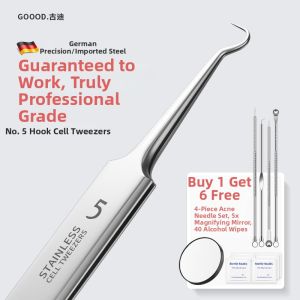LuckFavor | Professional Acne Remover Pimple Needle Kit Forceps