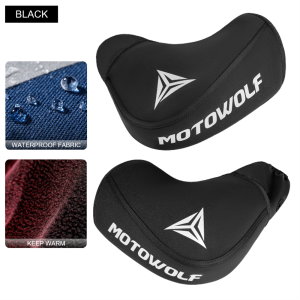 1 Pair Motorcycle Handlebar Muffs Winter Cycling Gloves Waterproof Handle Bar Mitts Snowmobile E-Bike Motorbike Thermal Gloves