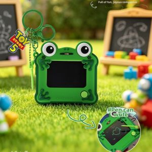DIANSHIFANG | Cute Frog Erasable Board Keychain