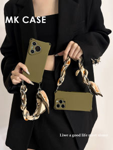 Original Blind Shell 17Pro Max Silicone Phone Case with Handheld Cord Anti-Fall Honor 200 Compatible Huawei P70PRO Wrist Scarf Chain