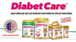 Sữa Bột NutiFood Diabet Care Gold Hộp 900g (Dinh dưỡng đặc biệt cho người đái tháo đường và tiền đái tháo đường)