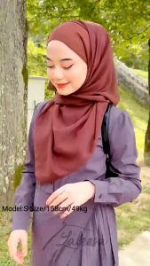 LALEESA Gaun Anisa Retro Parisienne Muslimah Dress