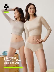 YOUKESHU | Invisible Breathable Silk Crotch Sport Underwear