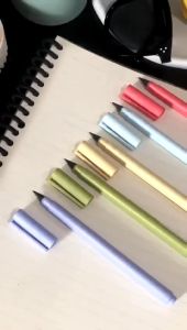 ⭐SUPERMALL⭐ Pensil Eternal Tanpa isi Habis Warna Macaroon / Pensil Abadi Tanpa Batas / Pensil Tanpa Rautan / Graphite Pencil Like Pen Untuk Sketsa Lukis Art S117