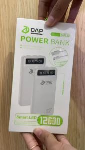 PowerBank DAP 12.000mah/10.000mah Dual Input Port Type C & Micro USB Original Fast Charging Real Capacity - Garansi Resmi 1 Tahun