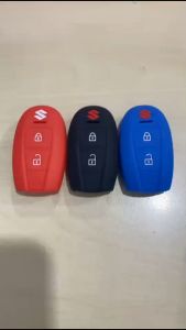 Casing Silikon Karet Kunci Remote Suzuki Vitara Swift Baleno 3 Tombol