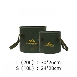 Folding Camping Cube Water Bucket Foldable Collapsible Bucket Camp Supplies For Tourism Car Wash Fishing Car Camping Accessories