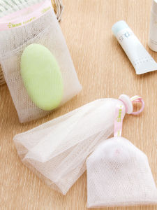 Face Wash Cleansing Foam Foaming Net Handmade Cleansing Soap Soap Mesh Soap Bag Foam Net Hair Bubble Net