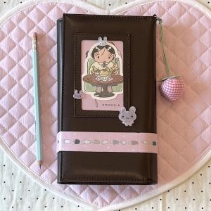 Sổ Tay Da A6 Retro Brown Sổ Tay Hoạt Hình Cho Bé Gái Sổ Tay Nhật Ký Sổ Tay Kế Hoạch Sổ Tay Kế Hoạch Cho Bé Gái