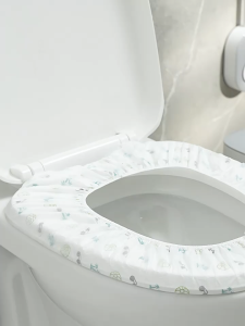 Ecoco Travel Disposable Toilet Seat Covers Individually Packaged Thickened Waterproof Stain-Resistant