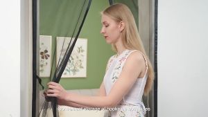 Magnetic EVA Kitchen Door Curtain with Insulation and Heat Control