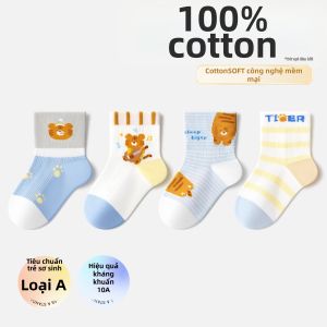 Vớ Breathe Dễ Thở Mid-Calf Cotton