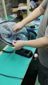 Electric fan Wall Fan 16 inch 5 Blades Imported Motor Stand fan Powerful Electric Fan Strong Wind