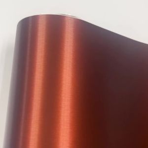 Cuộn Phim Vinyl Phủ Xe Màu Đồng Nâu Kim Loại Thép Mạ Chrome - Phim Dán Xe Tự Dính DIY Chất Lượng Cao PVC