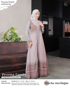 TERBARU PESONA FAMILY MOCHA MERINGUE SARIMBIT KELUARGA By LUBI ORIGlNALL