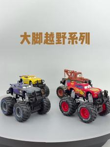 Takara Tomy | Pixar Cars Inertial Assistance Alloy Off-road Vehicle Lightning McQueen Storm Cruz Mater Jackson Ramirez Childrens Toys Gifts