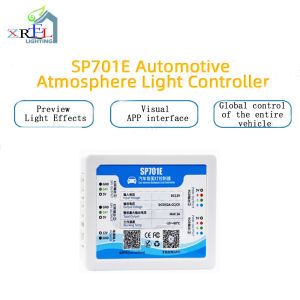 Sp701e ô tô đèn thân xe Bộ điều khiển LED RGB visualization ứng dụng thông minh kiểm soát toàn cầu của toàn bộ xe DC12V 5V