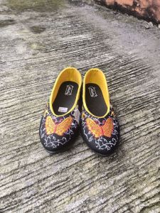 sepatu Balet wanita Flatshoes bordir anti slip no 37383940