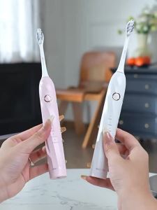Saky | Đầu Đánh Răng Điện Thông Minh Lông Mềm 6 Đầu