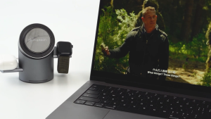 AIRDROPTECH Qi2 Wireless Charger Stand 3 in 1 Charging station for iphone iwatch airpods