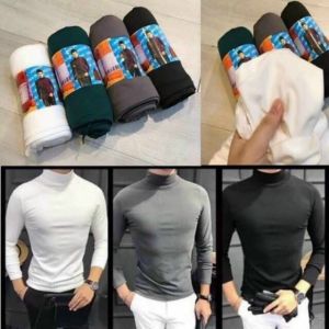 Áo Giữ Nhiệt Nam Áo Thun Lót Nỉ Nam Dài Tay Cổ Cao Giữ Ấm Thể Thao Cho Bạn NAM Cao Cấp