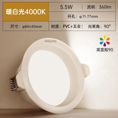 Philips | Anti-dazzle Full Spectrum LED Recessed Spot Light