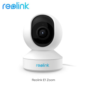 Reolink E1 Zoom : Time Lapse 5MP Pan & Tilt 3X Optical Zoom Smart Home WiFi Security IP Camera with Person/Pet Detection Auto Tracking Two-Way Audio and Night Vision (New Version)