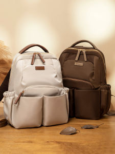 Fashionable Large Capacity Travel Backpack Womens 2025 New Style Computer Bag 14 Inch Student Bookbag Soft Shoulder Straps