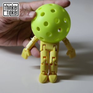 Mr. Pickleball Head articulated fidget toy Pickleball accessories Gift Ideas