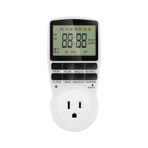 TM02 Electronic Timer LCD Digital Timer Switch Timing Socket Programmable Outlet EU US FR UK AU Plug Timing Control for Kitchen