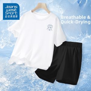 JEANSWEST SPORT | Ice Silk Quick Drying Short Sleeve T-shirt