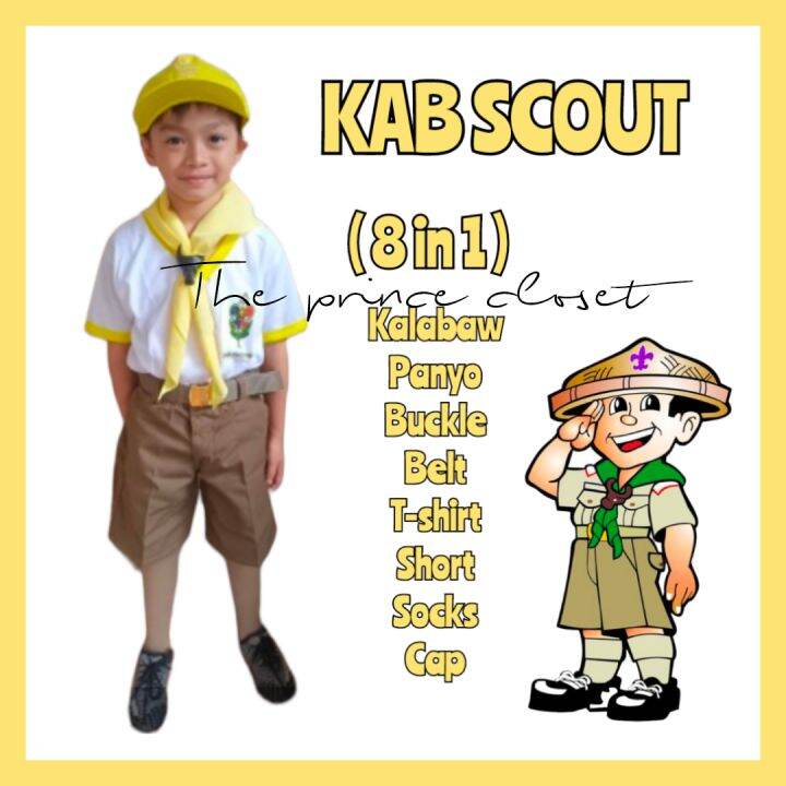 (8 IN 1) KABSCOUT UNIFORM SET | Lazada PH