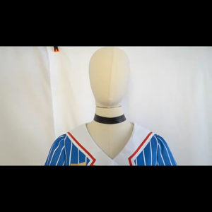 Hatsune Miku Cosplay Costume Mesmerizer Miku Uniform Blue Maid Dress for Women Halloween Full Set Wig Comic Con Outfits