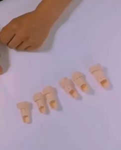 Finger Splint Brace Adjustable Pelindung Jari Cidera Dan Luka Trigger Finger Thumb Penyangga Dan Pelurus Jari