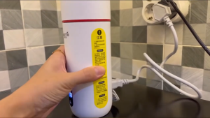 COD Deerma Botol Teko Elektrik Termos Portable Pemanas Air Botol  Water Bottle 300W 350ml - DEM-DR035S