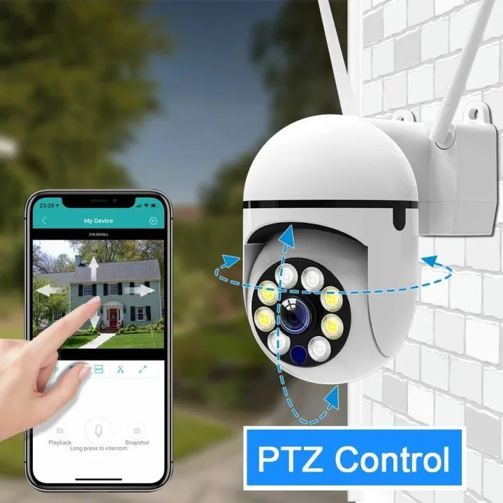 BUY 1 TAKE 1 V380 Pro 5G CCTV Camera No Need Internet 8MP Full Color ...