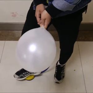 (Gifts Home)Pompa Angin Injak BalonLatek Foil/KolamRenang/BolaYoga/KasurAnginBantal/PompaInjakManual