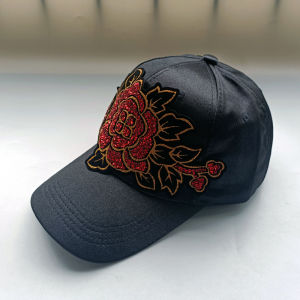 หมวกเบสบอลสไตล์ชาติพันธุ์สำหรับผู้หญิง หมวกทรงปากเป็ด ฤดูใบไม้ร่วง/ฤดูหนาว แฟชั่นอเนกประสงค์ หมวกเบสบอลทรงสูง ป้องกันแสงแดด