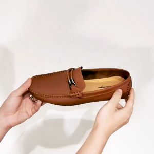 British Style Casual Leather Shoes: Perfect Summer Men's Footwear