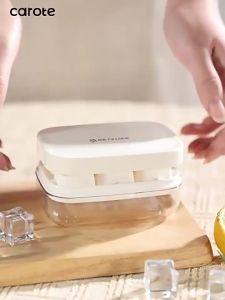 CAROTE | Mini Ice Maker Mold Food Grade Silicone Easy Press Home Use
