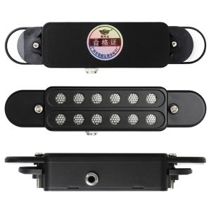 IRIN | IRIN 12-Hole Acoustic Guitar Pickup Sound Hole Pickup Magnetic Transducer Noise Reduction Guitar Pickup with 3m Audio Cable