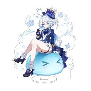 Bandai | Mô Hình Acrylic Nhân Vật Furina De Fontaine Aether 16CM Anime Genshin Impact Đồ Trang Trí Bàn Làm Việc Quà Tặng Dễ Thương Vật Phẩm Sưu Tầm Dành Cho Fan.